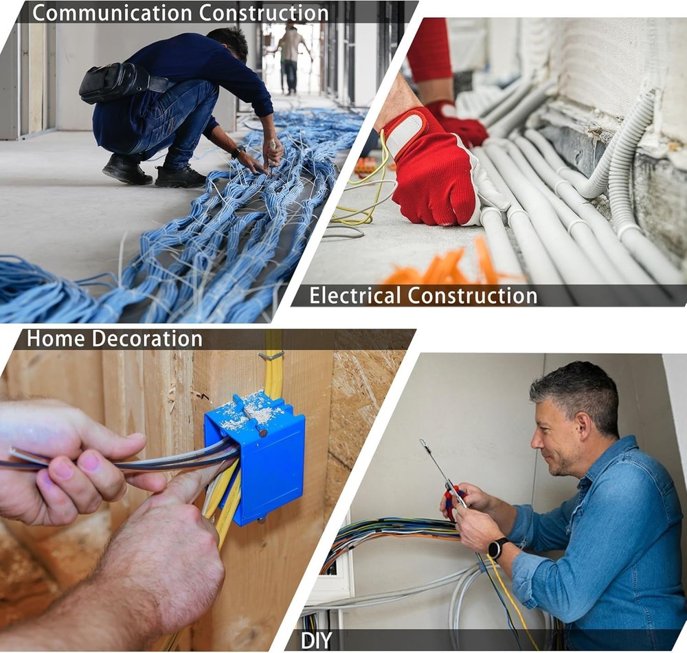 Electrical Fish Tape 10m | 3.0 mm Wire Puller | Yellow