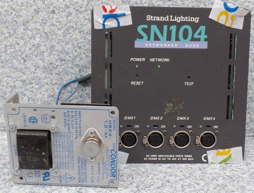 STRAND LIGHTING SN104 SN104 Networker Node 4 DMX