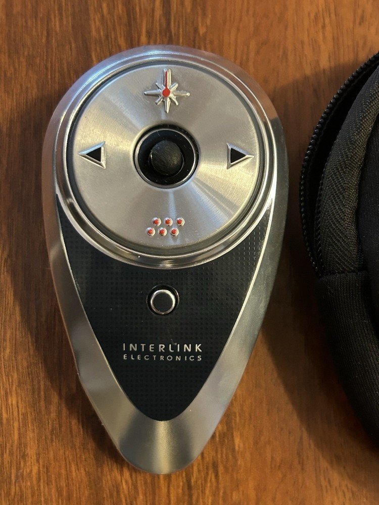 INTERLINK Remote Point Global Presenter MODEL NO. VP4360 R Only Missing USB