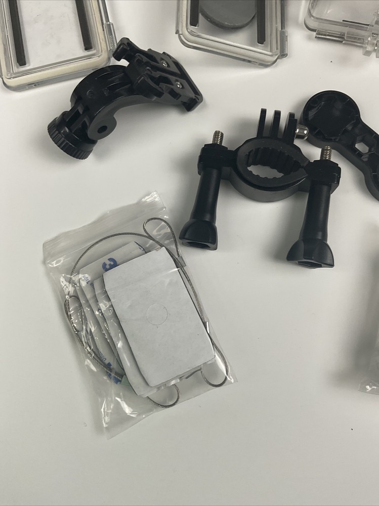 Go Pro Various Accessories Lot With Case