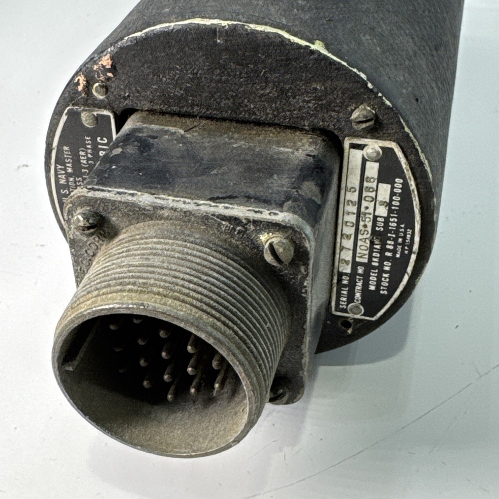 GE US Navy Indicator Meter Gauge g2 master compass
