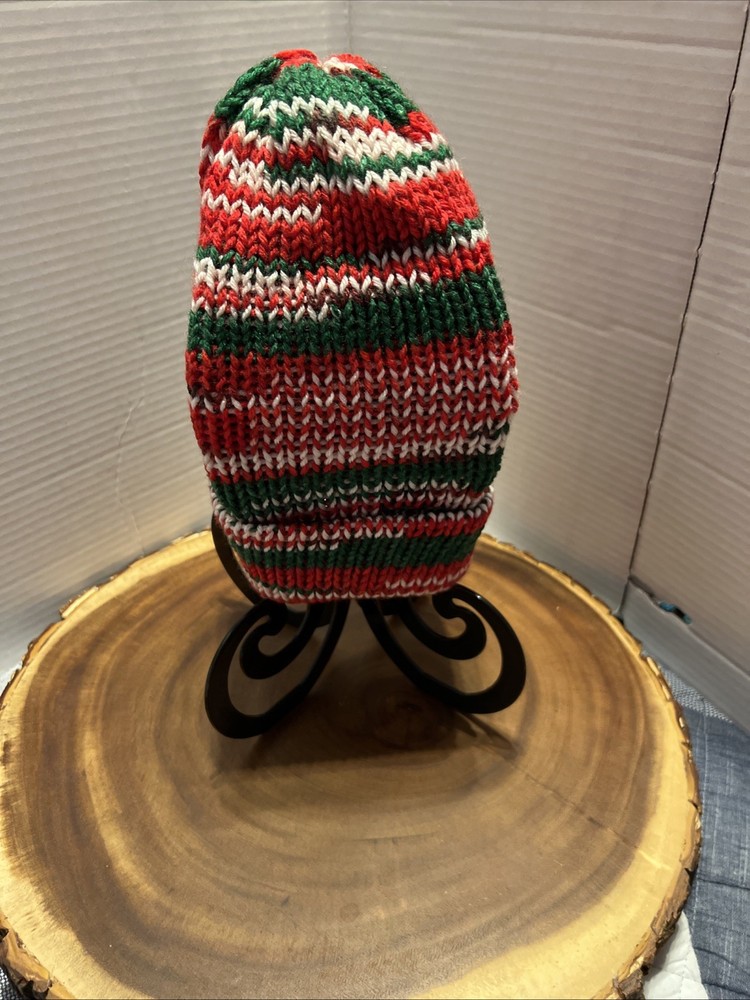 Handmade Knitted Double Layered Hat & Scarf Set