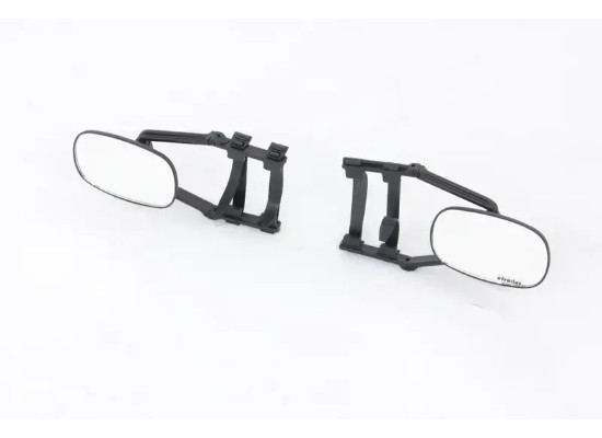 K-Source Universal Towing Mirrors - Clip On - Flat Mirror - Qty 2