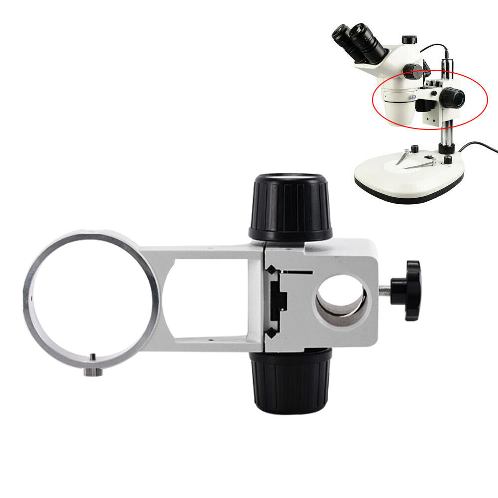 Stereo Microscope Adjustment Focus Arm Head Holder Ring Diameter 76 mm 50mm