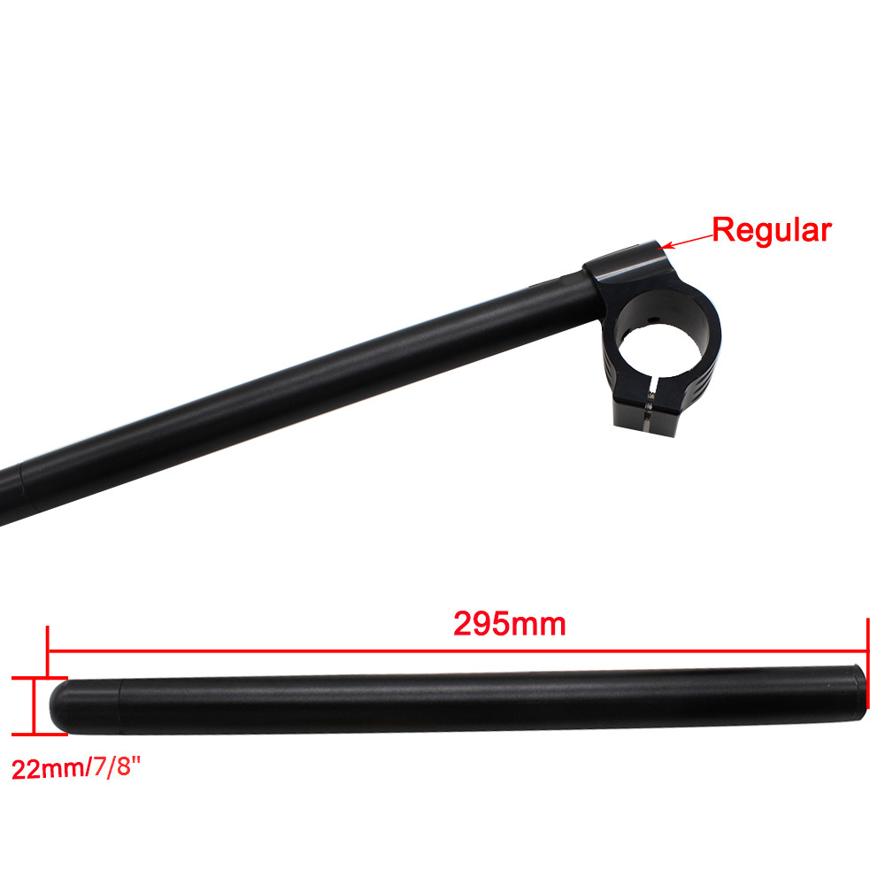 CNC 51MM For Handlebars Clip Ons Handle Bars For Full Set Normal/Regular Black