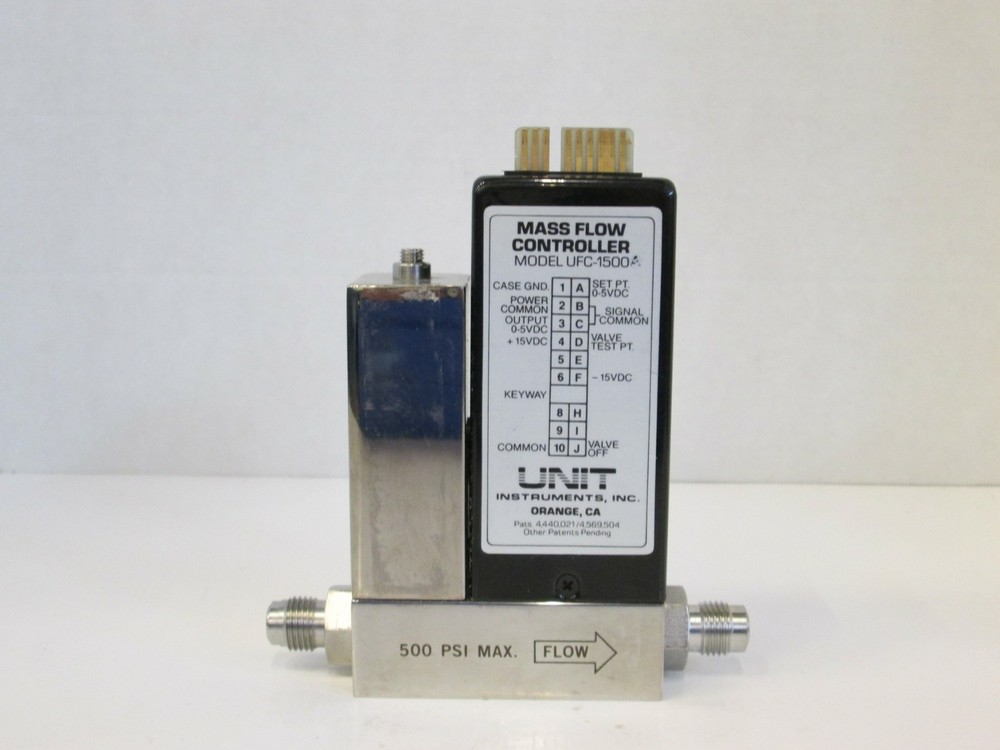 Unit UFC-1500A, Mass Flow Controller, Gas- WF6, Range- 15 SCCM