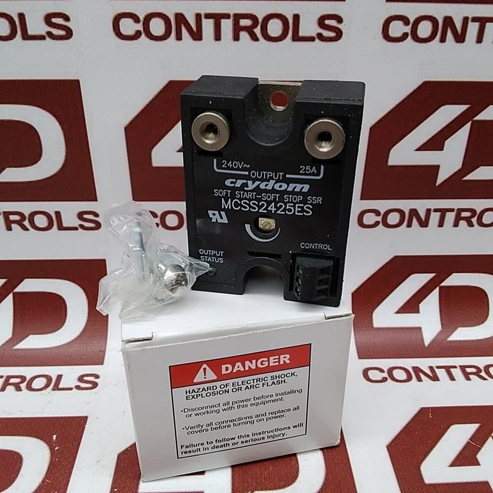 MCSS2425ES | Crydom | Soft Start-Soft Stop SSR 240VAC 25A, Opened