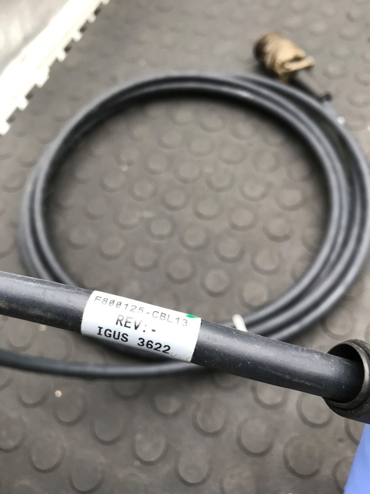 IGUS CHAINFLEX Encoder / Feedback Cable With 14‑Pin Circular Connectors USED