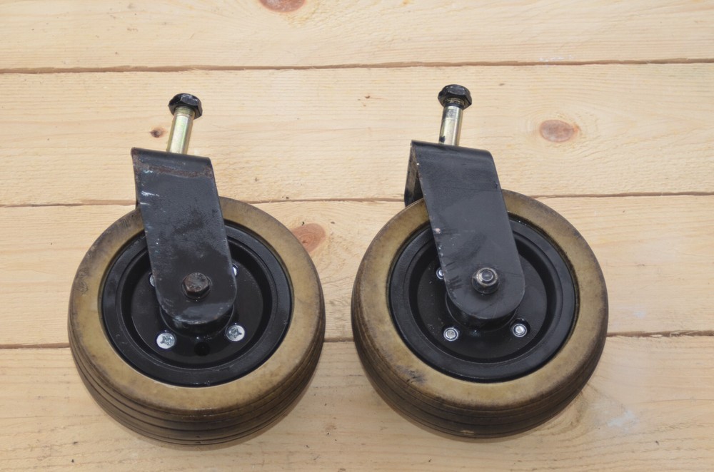 Jazzy Pride Select Electric Scooter Front & Caster Wheels