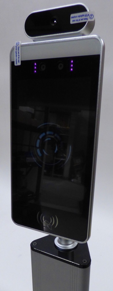 Black Box BDS-8 Dynamic Face and Temp IR Detection Display with Floor Stand