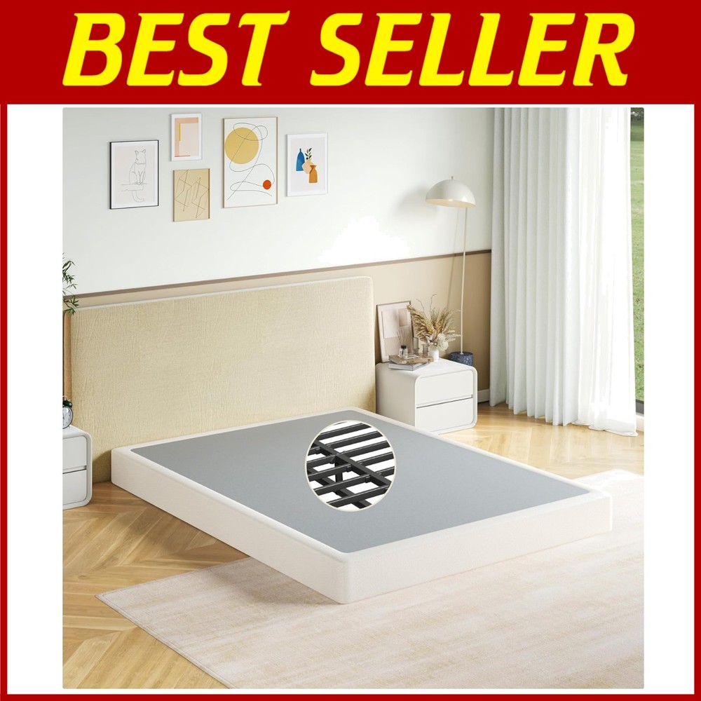 7 Inch Full Bed Mattress Foundation Frame