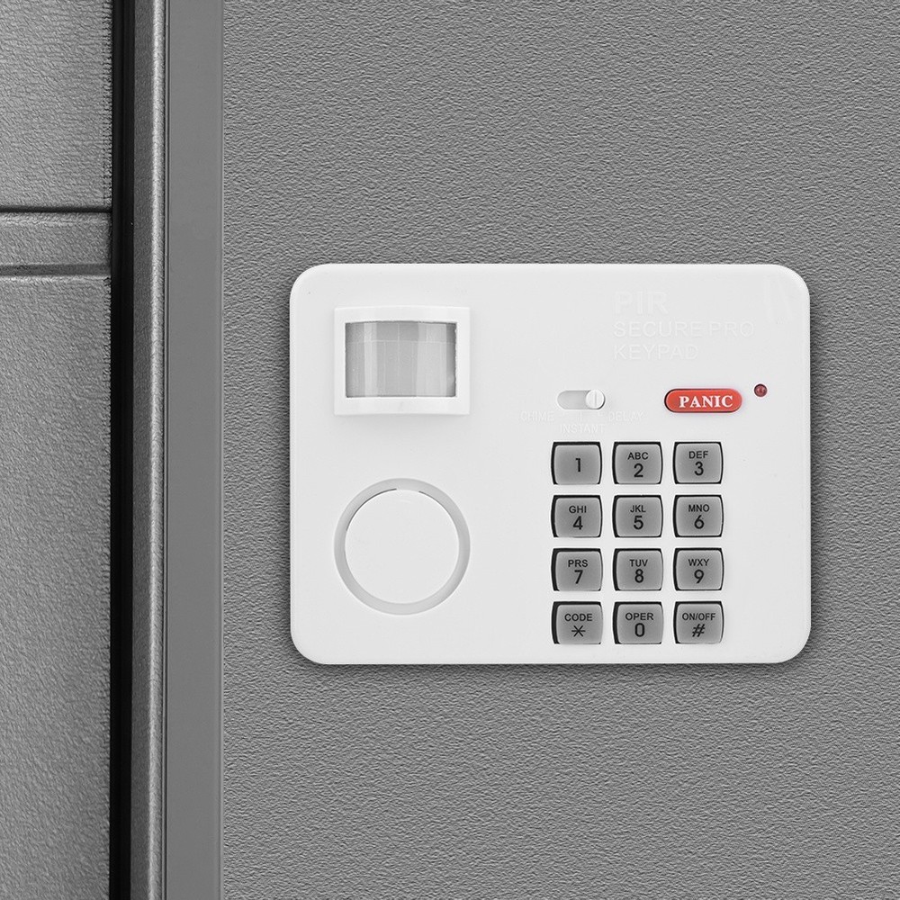 ♡ Wireless PIR Motion Sensor Alarm Password Home Security Keypad Remote