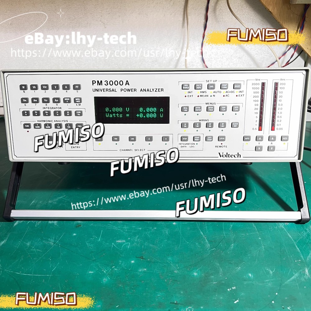 1 Pcs Voltech PM3000A universal power analyzer used&lhy