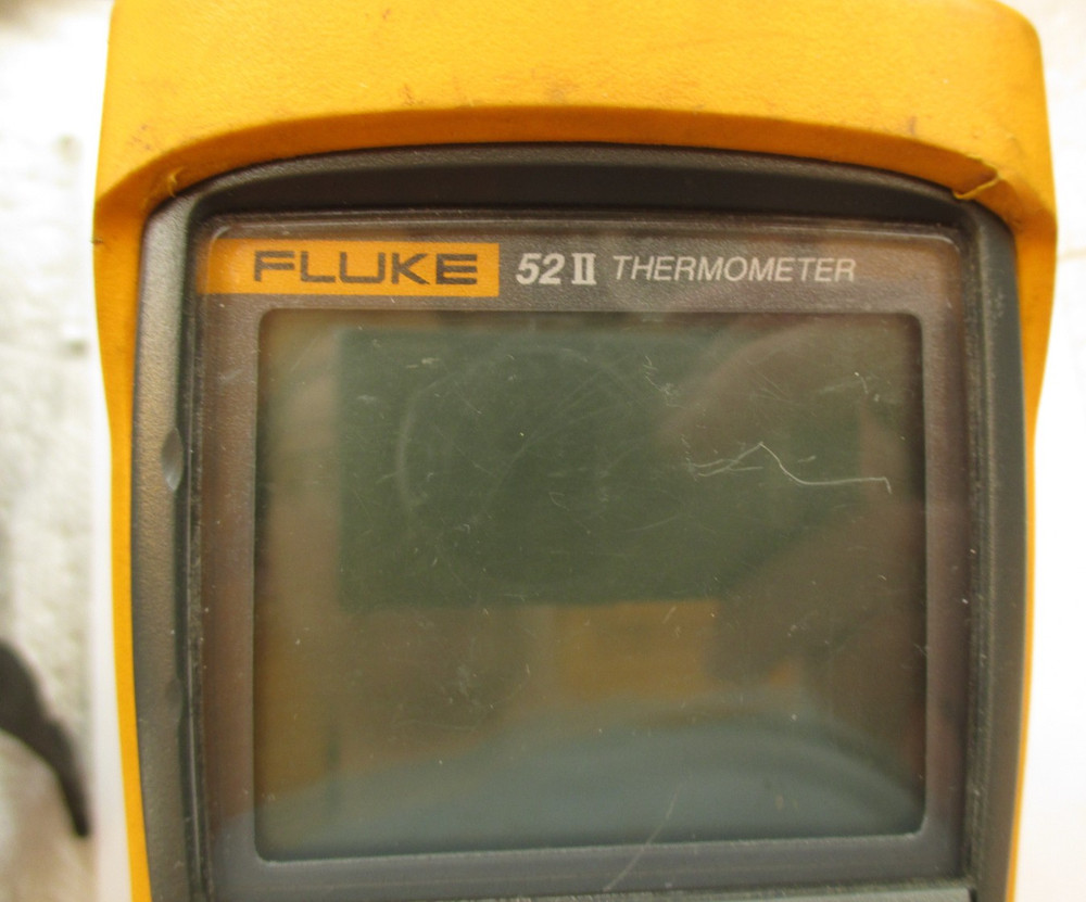 52 II Dual Input Digital Thermocouple Thermometer Temperature Meter. No Light.