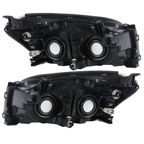 Driver and Passenger Side Halogen Headlights Assembly Repalcement for RAV 4