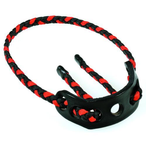 PARADOX Braided Bow Wrist Sling BLACK / RED