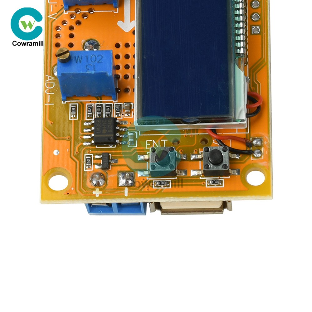 DC-DC 8V-36V to 1.25V-32V 4.2A DC Adjustable LCD Display Step-Down Power Module