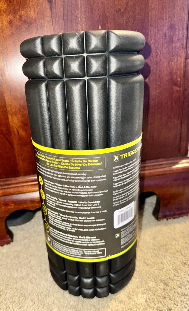 TRIGGERPOINT GRID 1.0 FOAM ROLLER BLACK/GREEN