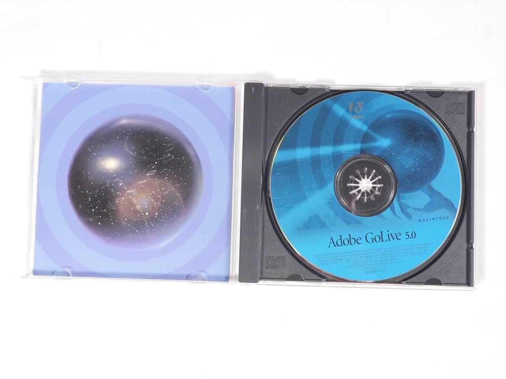 Adobe GoLive 5.0 for Macintosh with Serial numbers
