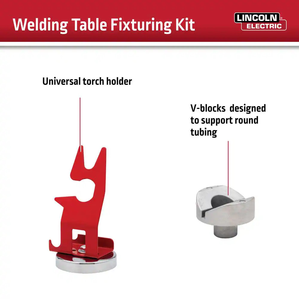 Welding Table Fixturing Kit Accessory for Portable Welding Table and Work Bench