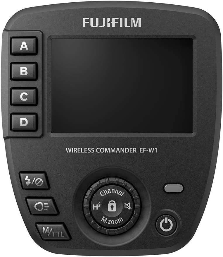 FUJIFILM Wireless Commander EF-W1 w/ case, cable for remote shutter