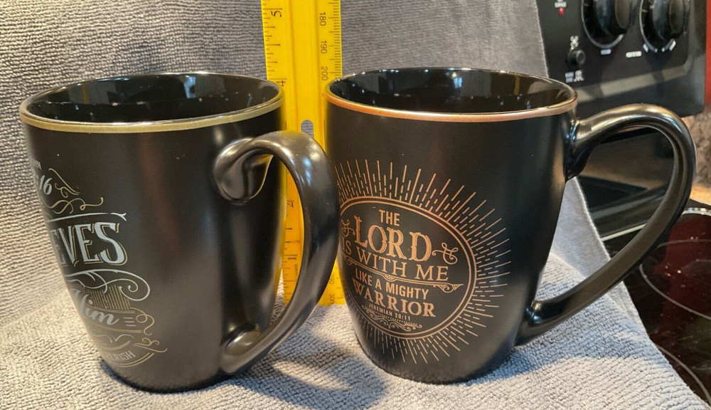 CHRISTIAN ART SCRIPTURE CUPS 2