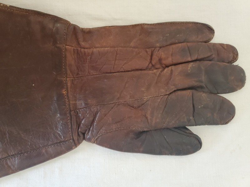 German flight pilot gloves mitten WWII Russian