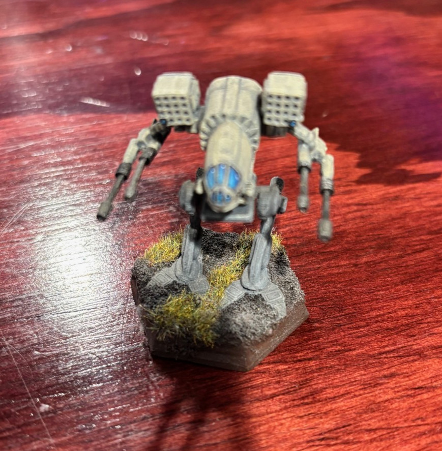 Battletech Painted Metal Miniature "Timber Wolf" Clan Wolf Beta Galaxy Based