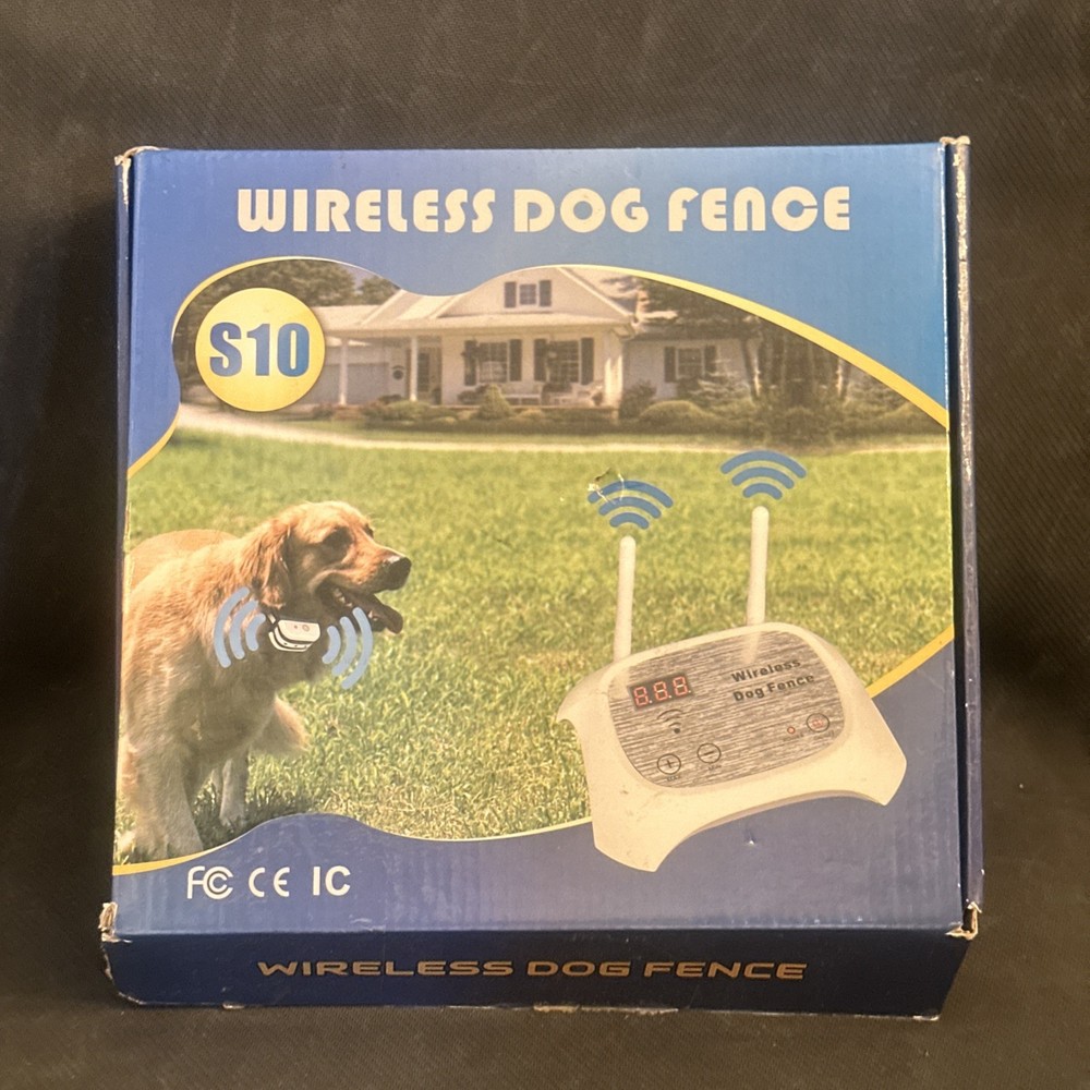 Wireless Dog Fence Electric Pet Containment System, Adjustable Control