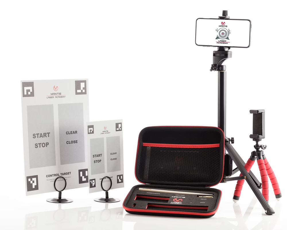 Mantis Laser Academy Training 9mm Kit - Portable Dry Fire Laser Training System