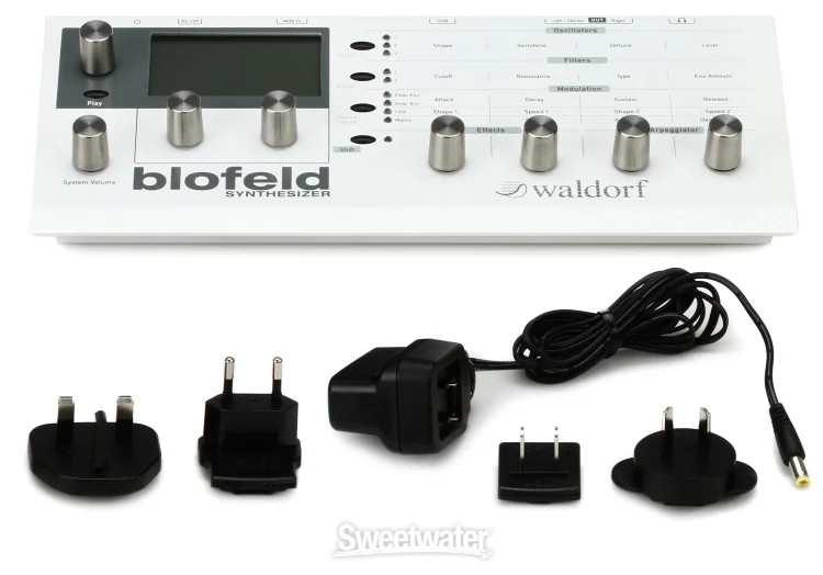 Waldorf Blofeld Desktop Synthesizer - White