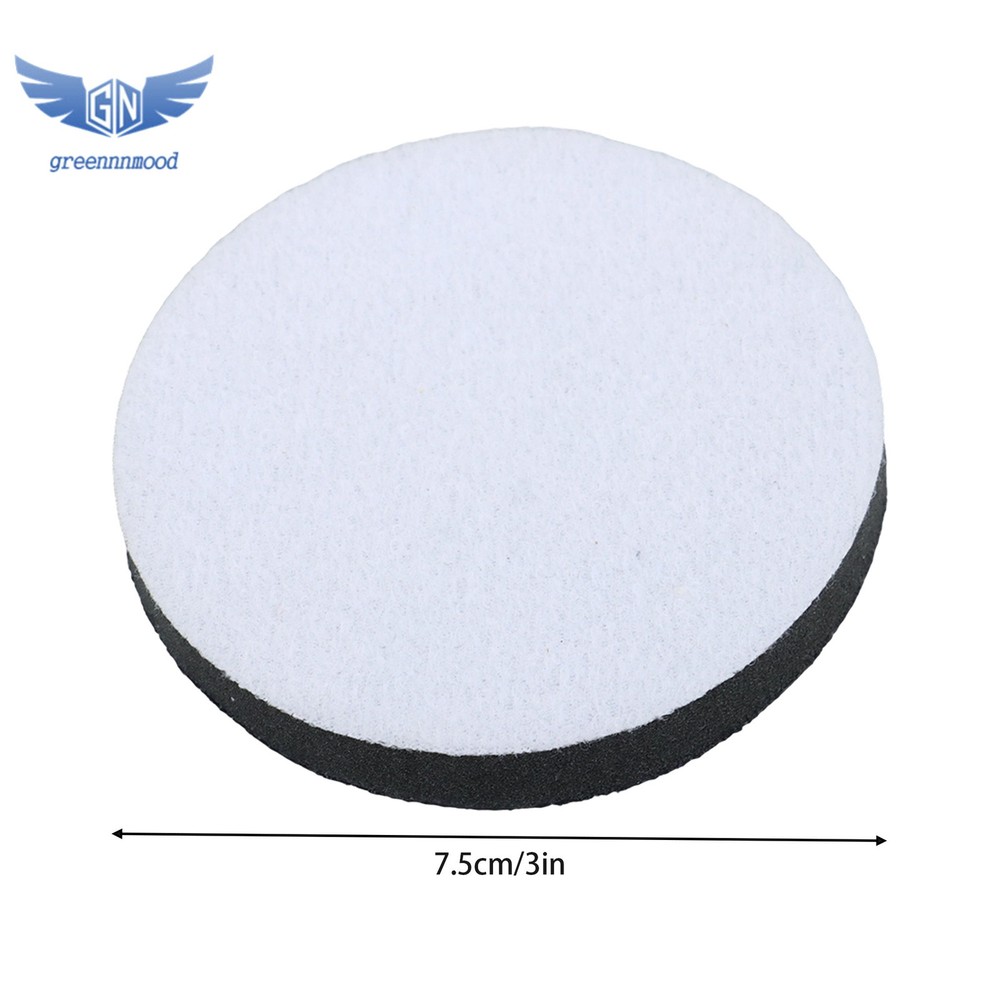 3Inch (75mm) Soft Foam Interface Sponge Pad 10 Pack for 3" Random Orbital Sander