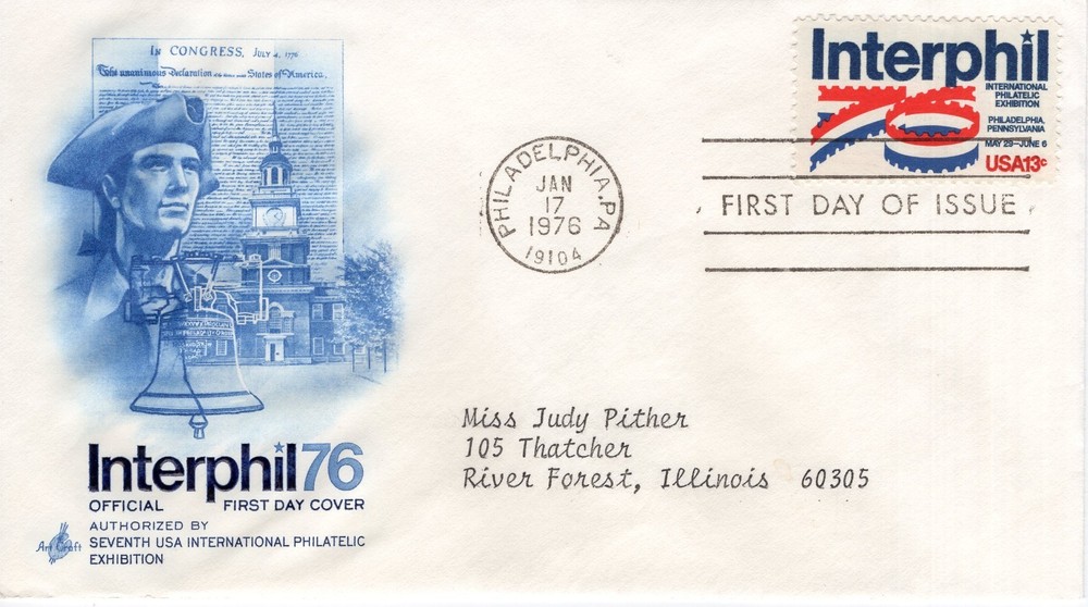 HONORING INTERPHIL '76 - 1976 - DC3233