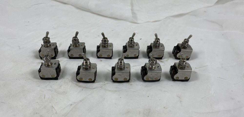 (11) MICRO SWITCH 6AT13 TOGGLE SWITCHES, NEW, OLD STOCK