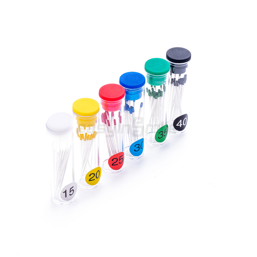 Dental Endodontic Absorbent Paper Points Assorted Color Coded .02/.04/.06 Taper