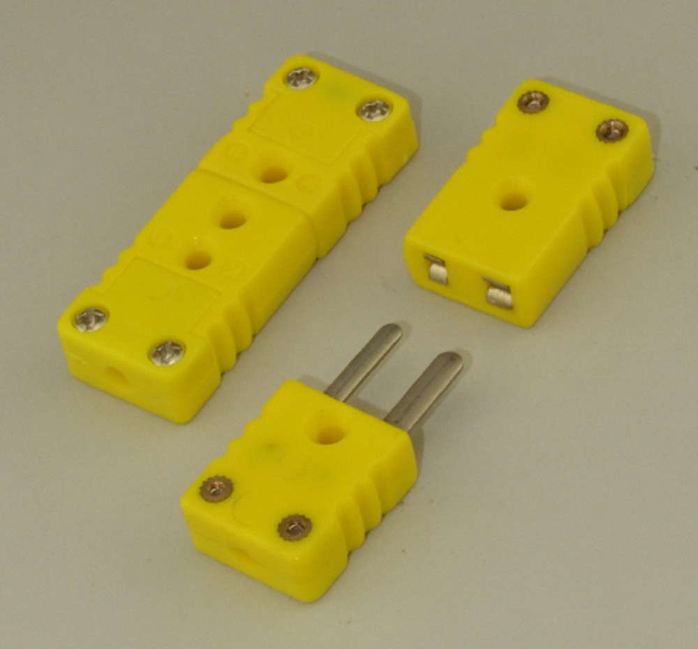 K-Type Thermocouple extension cable wire miniature mini connectors variable ft