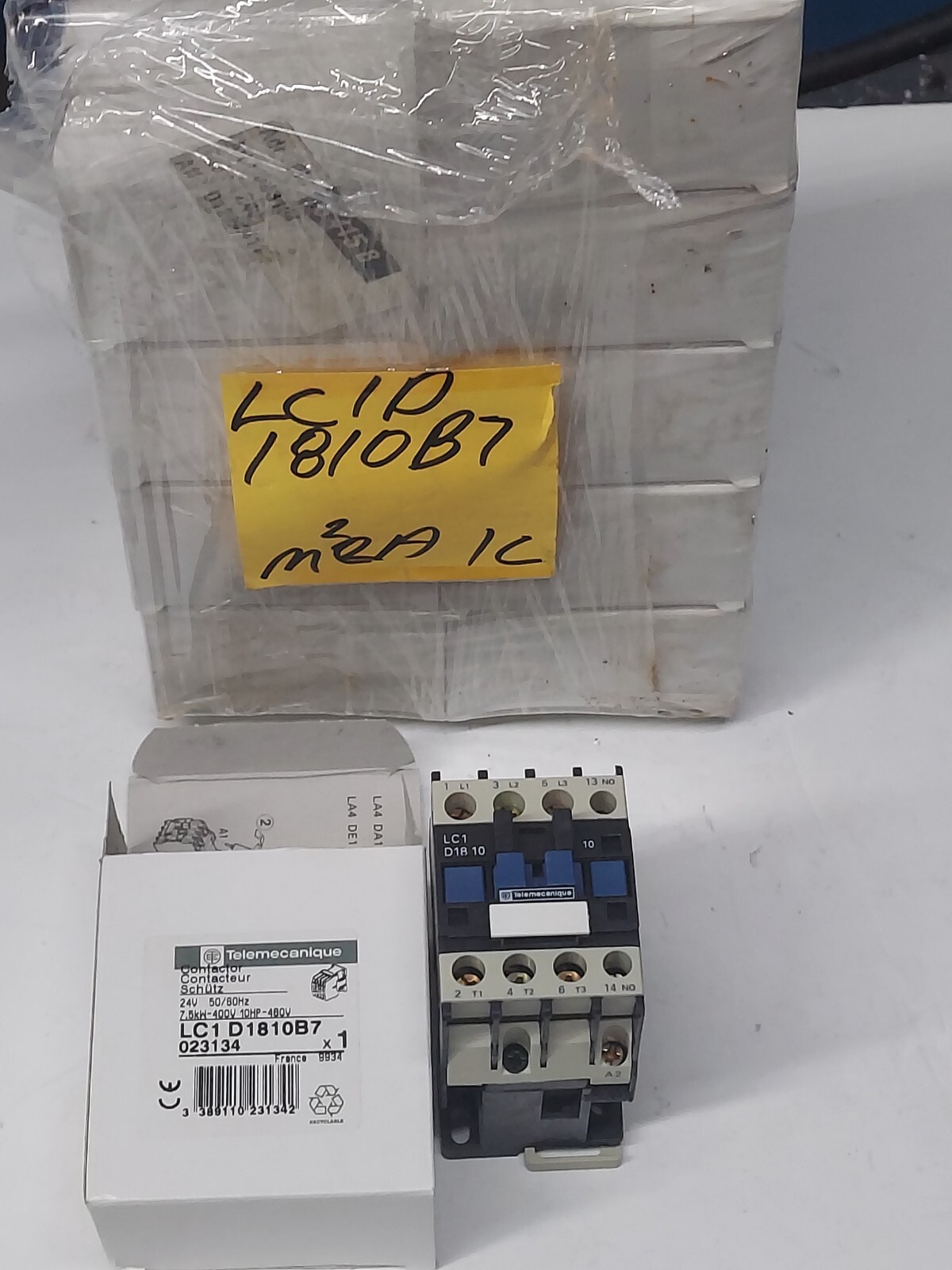 LC1D1810-B7 Replacement 32A 600V 3P Telemecanique Contactor with 24VAC Coil MIA