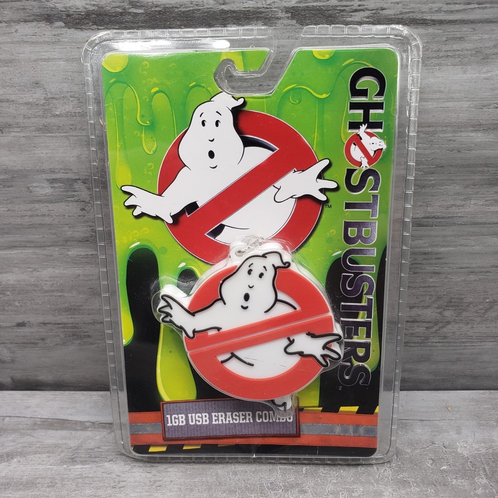 Ghostbusters 1GB USB Eraser Combo (New In Package)