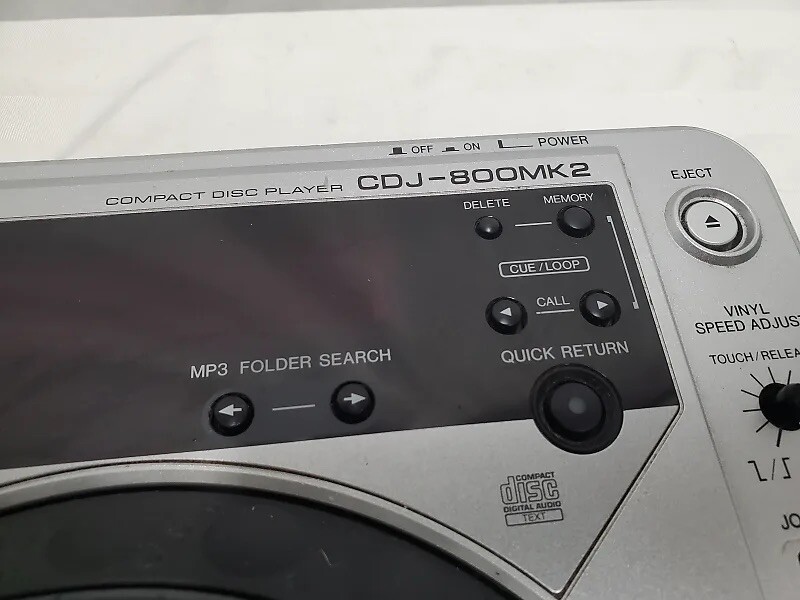 Pioneer CDJ800MK2 DJ Turntable