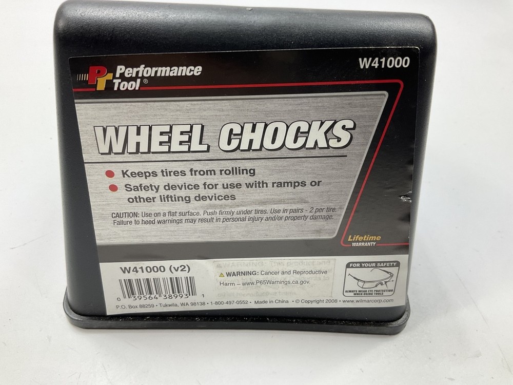 Performance Tool W41000 Wheel Chocks - 2 PACK