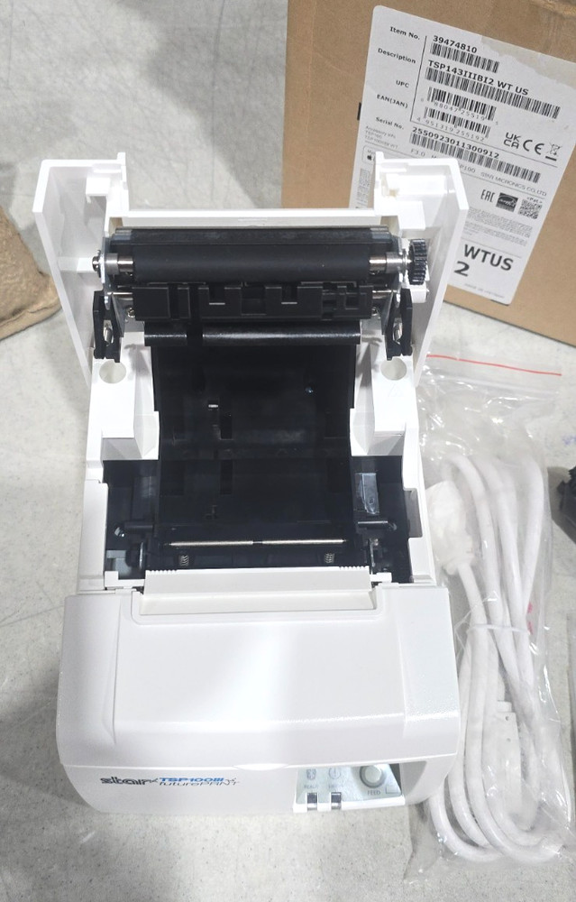 Star Micronics TSP143IIIBI2 WT US Wireless Thermal Printer (39474810)