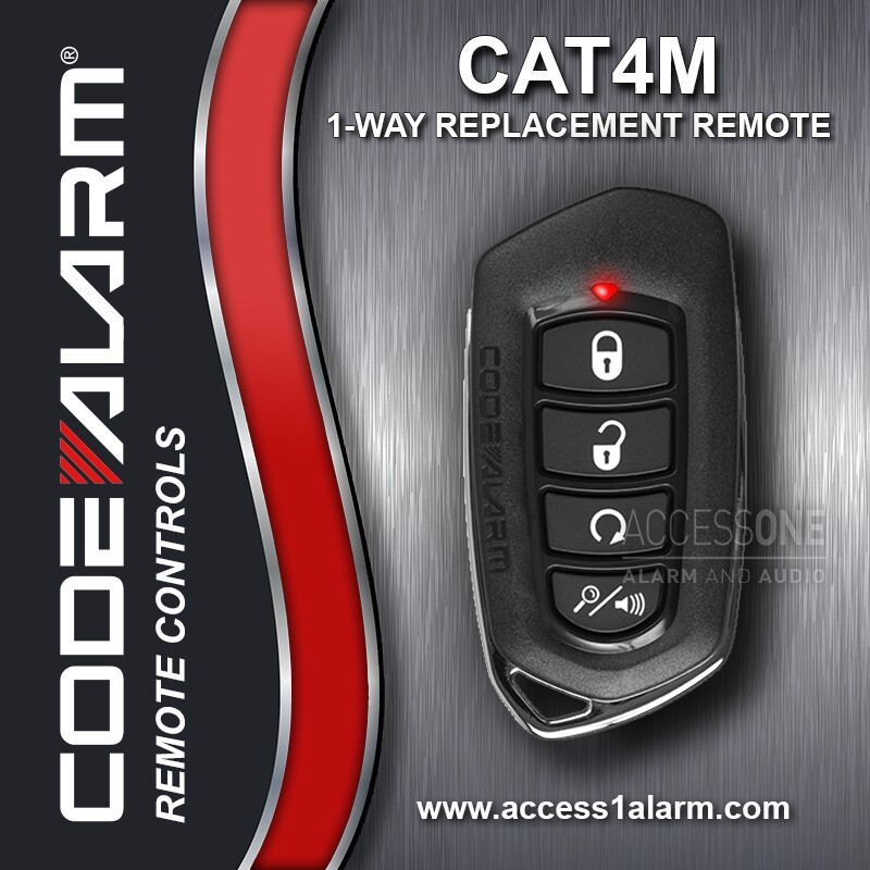 NEW Code Alarm CAT4M 1-Way 4-Button Remote Control H50T59 H5OT59