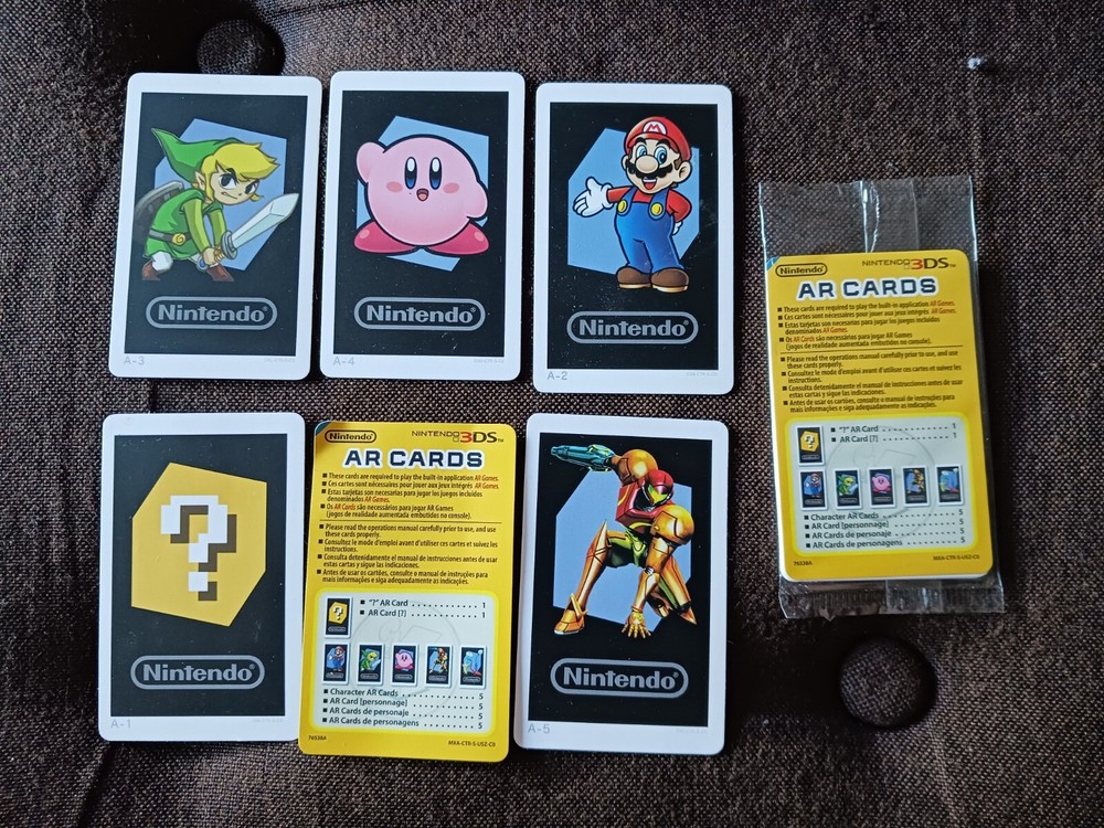 Nintendo 3DS AR Cards