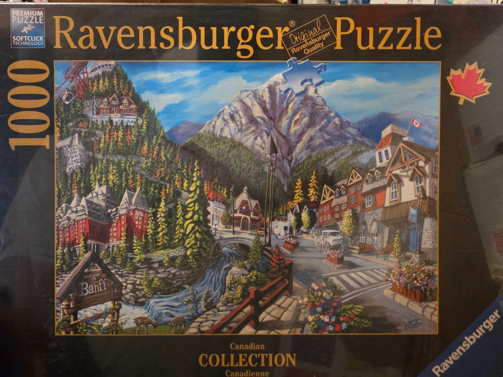 Puzzle 1000 elementów. Witamy w Banff