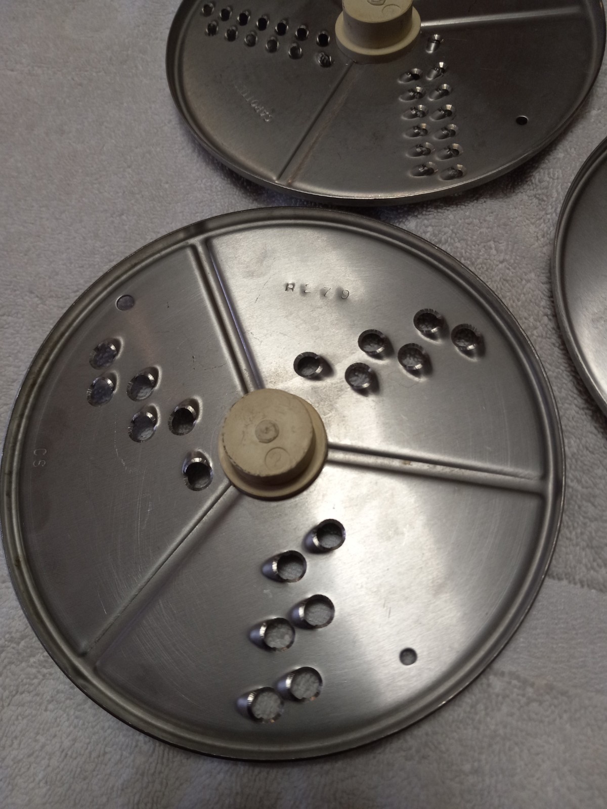 Robot Coupe R2N Commercial Food Processor Disk Kit R211 R279 R209 lot of 3 disk