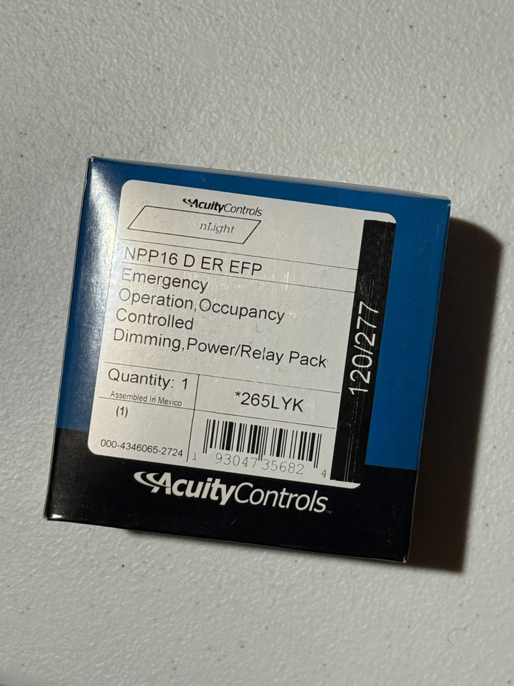 New Acuity Lighting NPP16 D ER EFP Emergency Relay Pack