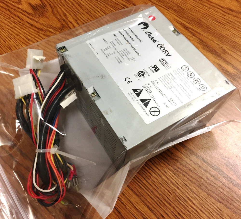 Octek 008V Switch Selectable Power Supply