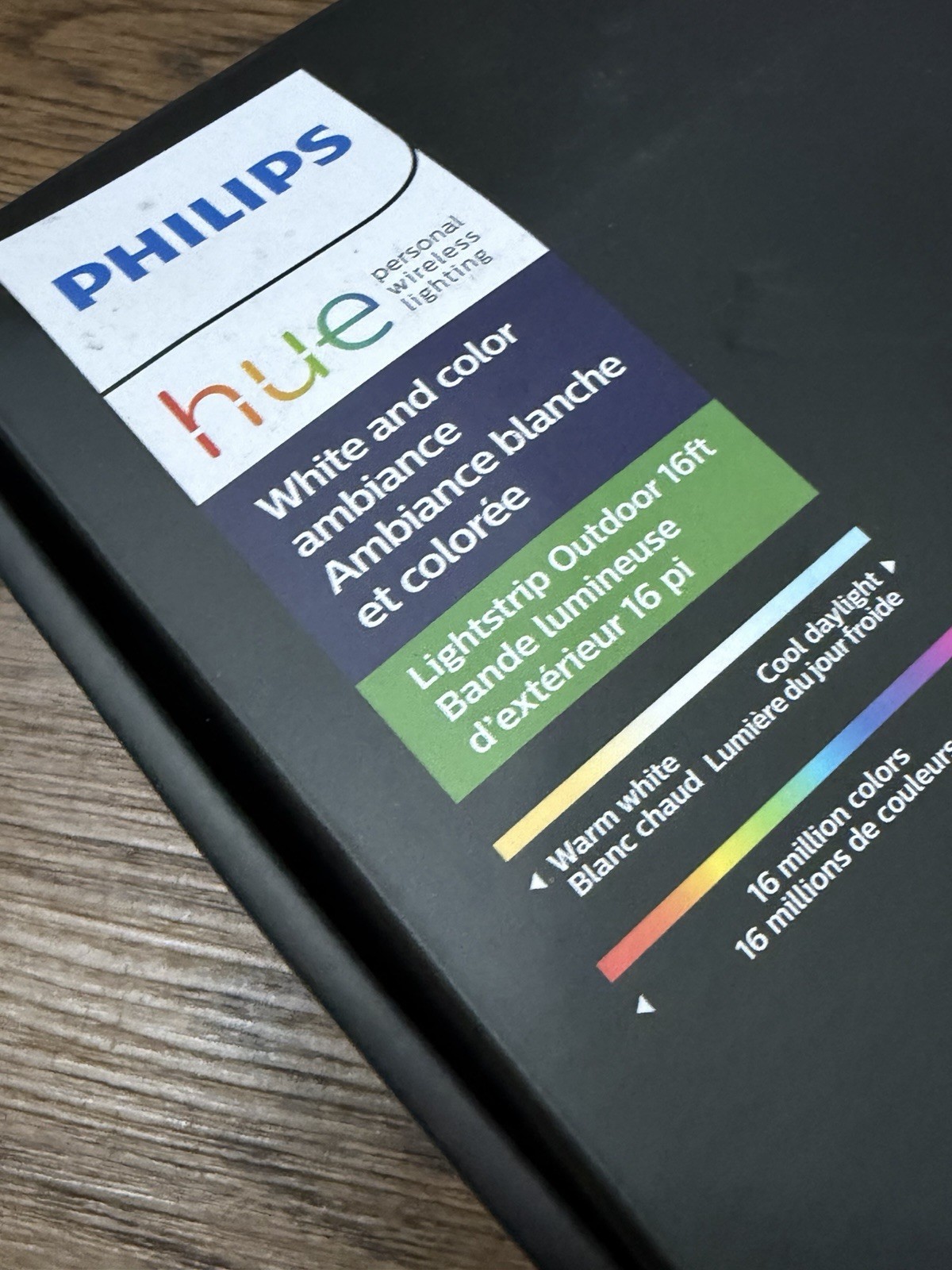 Philips Hue Shape Light Your Way Outdoor Lightstrip 16ft White & Color w/ Sensor