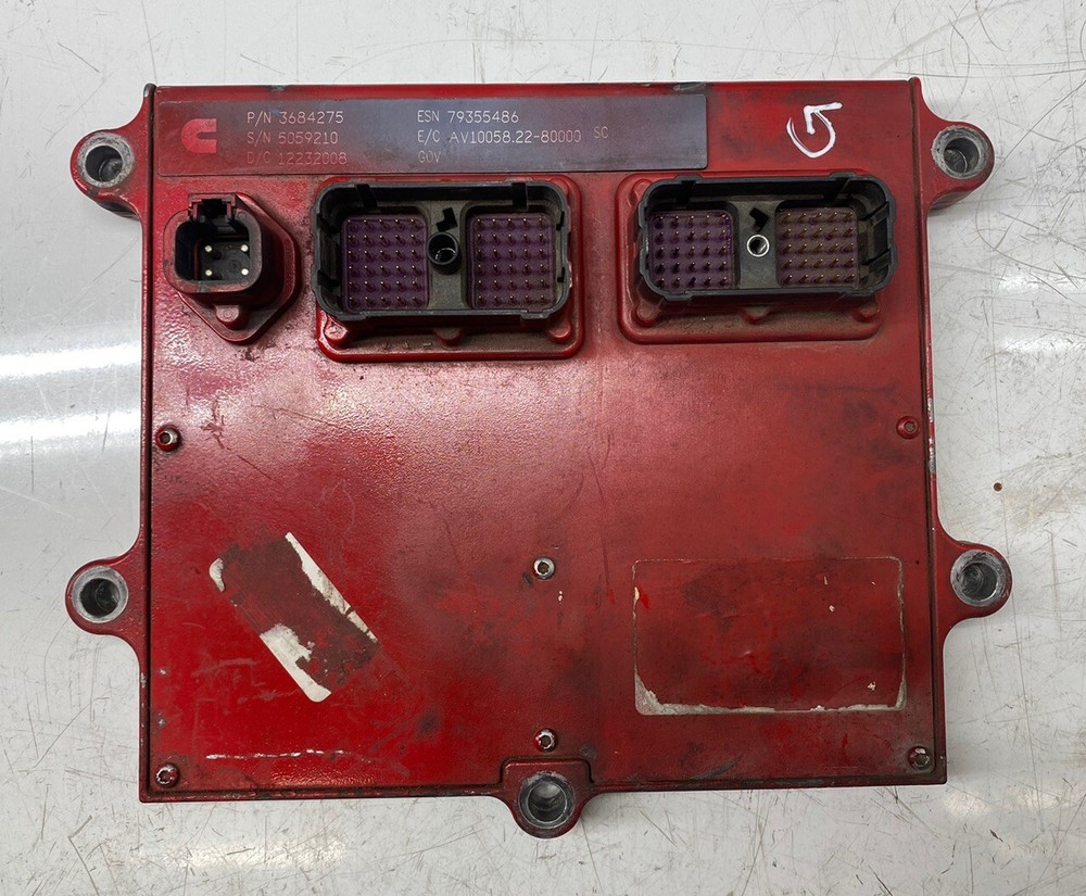 USED TESTED Cummins ISX Engine Control Module ECU ECM 3684275 No Core Charge