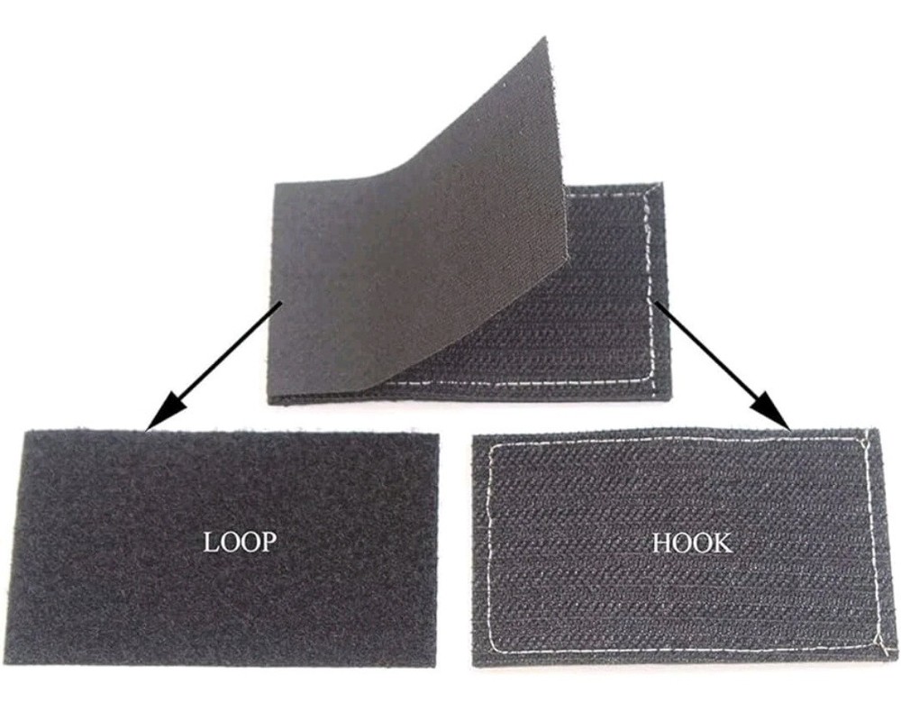 BLUE LINE Embroidered Tactical Morale Patch Hook and Loop